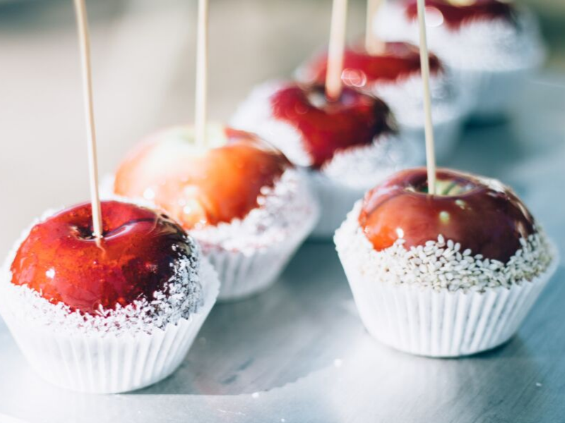 postres con productos de otoño