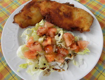 pollo con beicon y queso