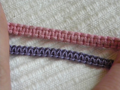 PULSERAS DE MACRAMÉ PASO PASO - nens