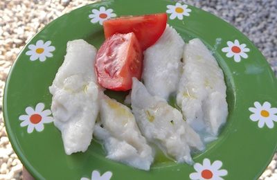 pescado en leche