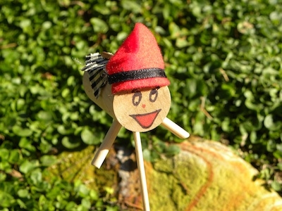 mini tió de nadal