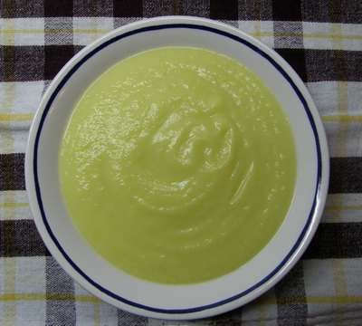 crema de calabacín