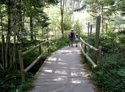 vall d'aran con niños