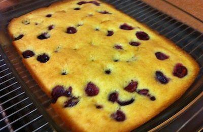 pastel de cereza