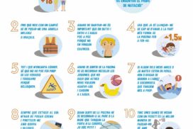 10 medidas de seguridad en la piscina