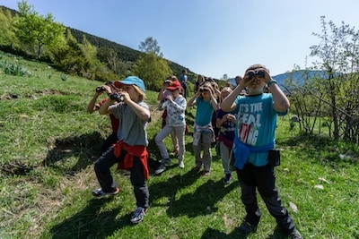 SAN juan CON NIÑOS EN MÓNNATURA PIRINEUS