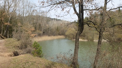 excursión con niños al pantano de moià