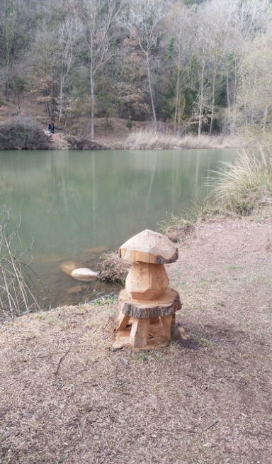 pantano de moià con niños