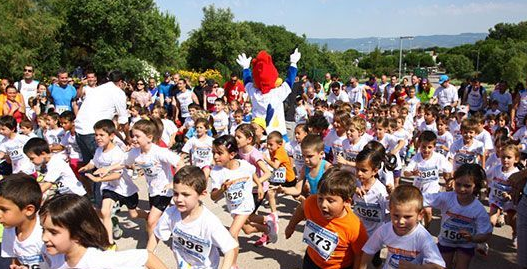 carrera solidaria en PortAventura