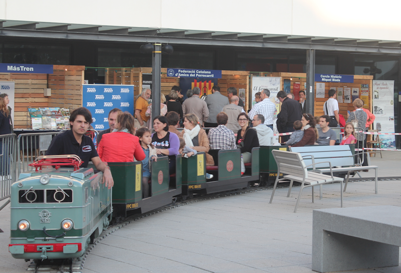 fira ferroviària a Mataró