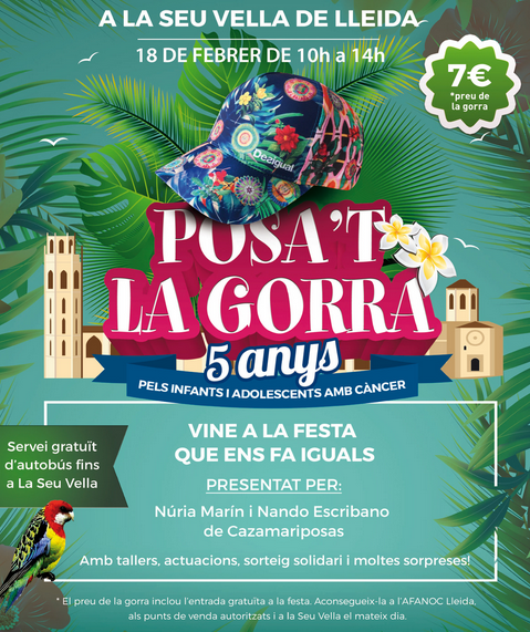 posa't la gorra en lleida