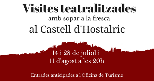 Visita teatralitzada al castell d'Hostalric
