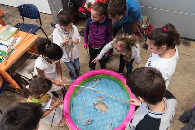 Fiesta del deporte y la alimentación saludable