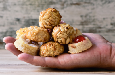 Recepta de panellets per fer amb nens