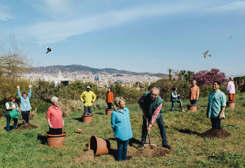 plántate en el botánico de Barcelona