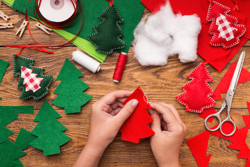 ADORNOS PARA EL ÁRBOL DE NAVIDAD PARA HACER CON NIÑOS