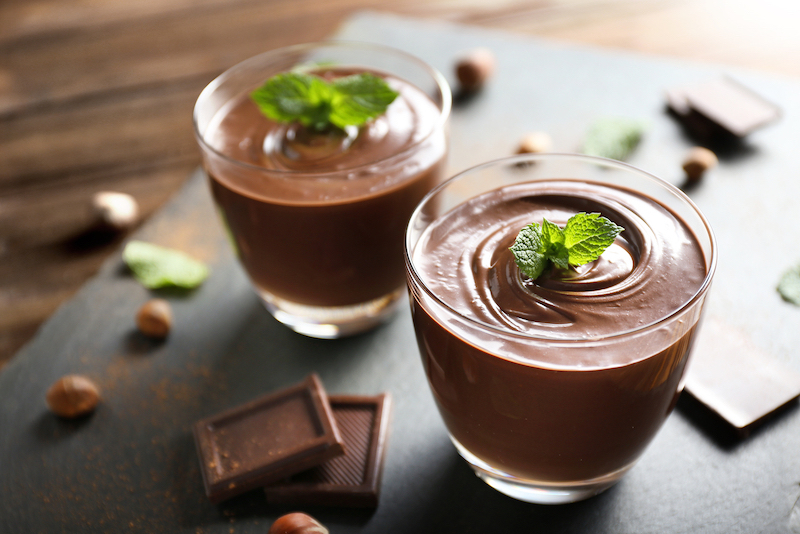 postres con chocolate para hacer con niños