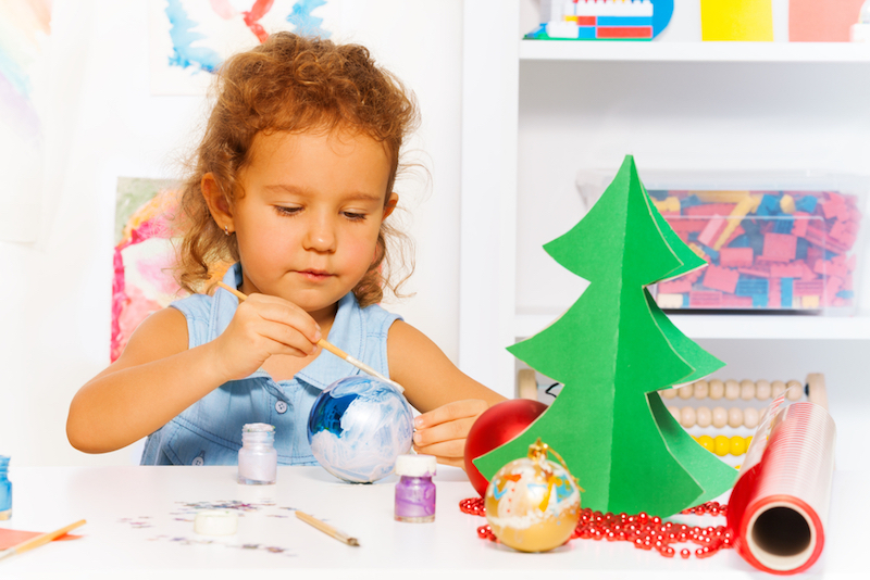 ADORNOS PARA EL ÁRBOL DE NAVIDAD PARA HACER CON NIÑOS