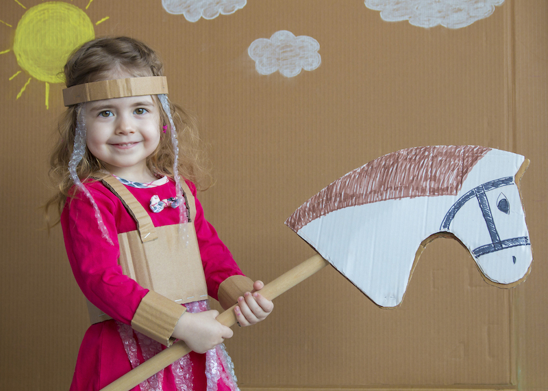 Manualidades para hacer con niños con cajas de carton