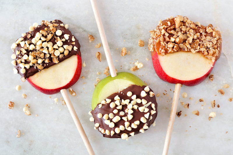 postres con chocolate para hacer con niños