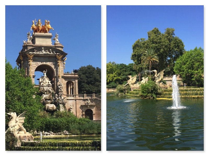 parc de la ciutadella amb nens