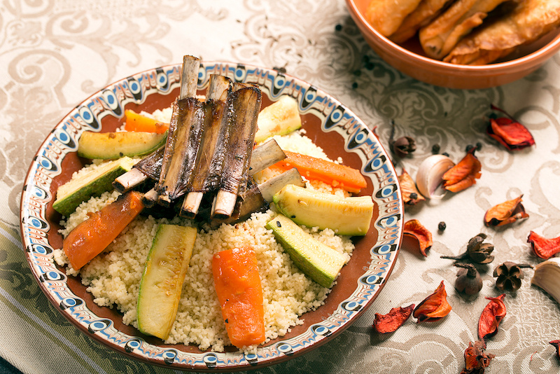 cómo se hace el couscous