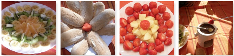  postres con fruta para hacer con niños