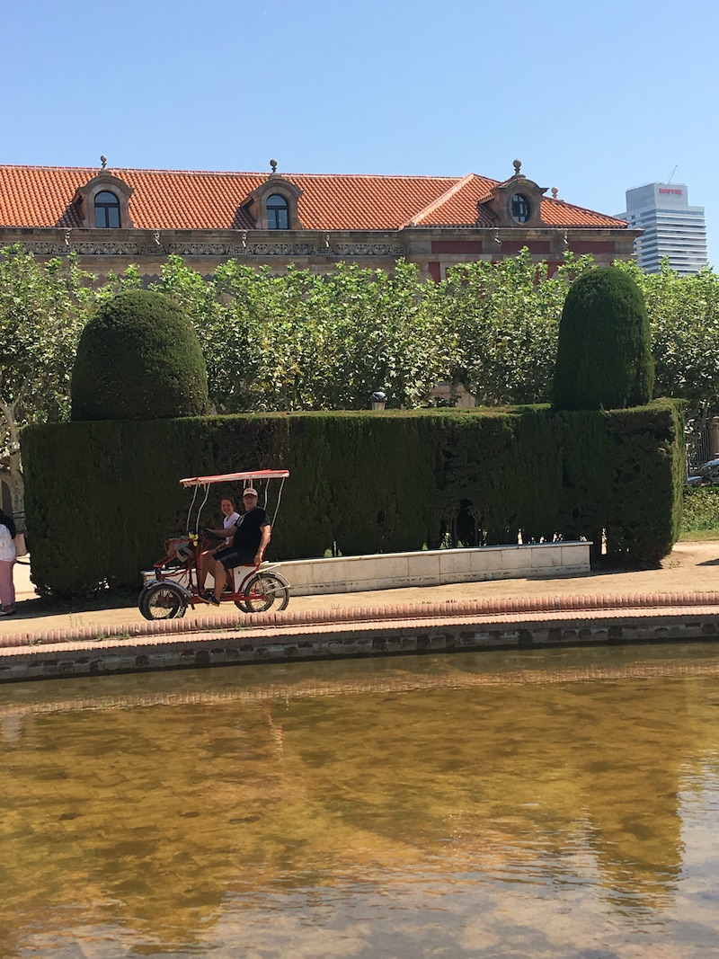 parc de la ciutadella amb nens