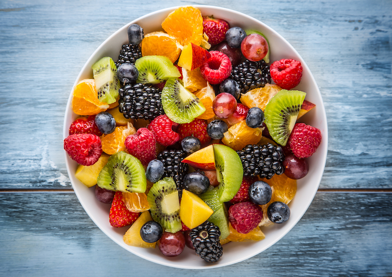  postres con fruta para hacer con niños