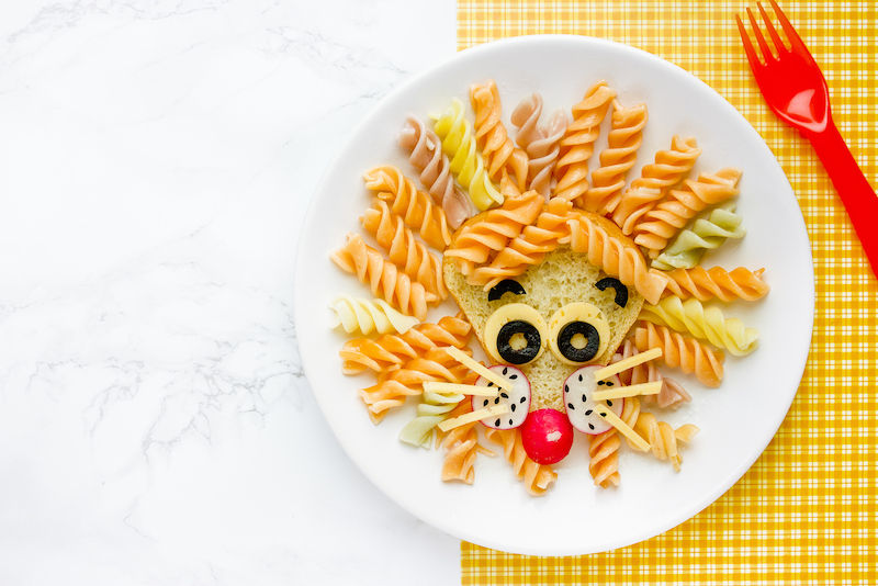 pasta para hacer con niños