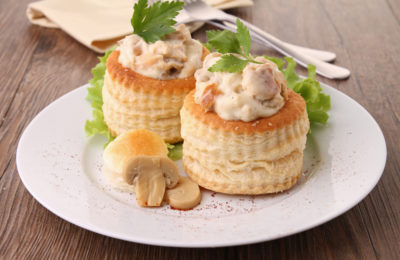 vol-au-vent rellenos