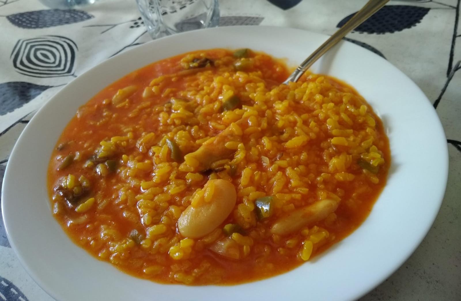 arroz caldoso con verduras