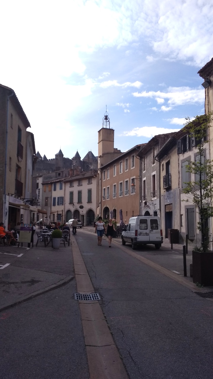 Carcassone con niños