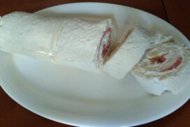 rotllets de salmo i formatge