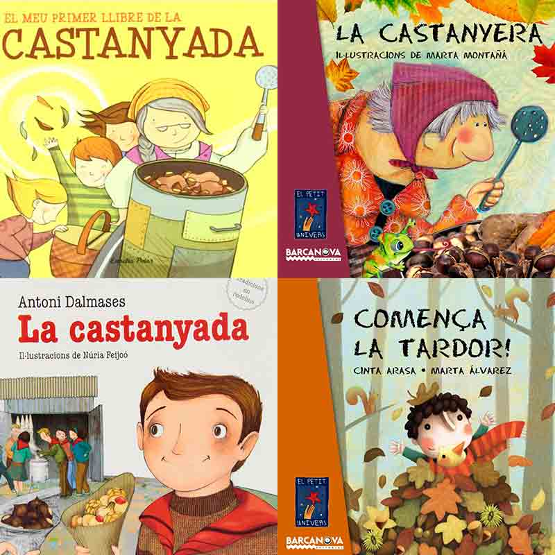 libros infantiles sobre la castañada