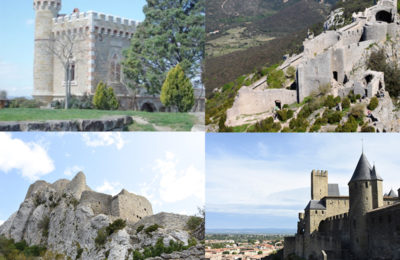 castillos del sur de Francia