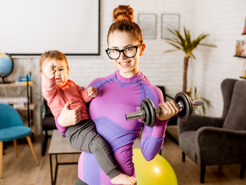 exercici a casa en família