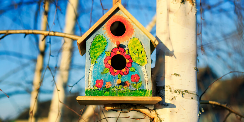 casitas para pájaros