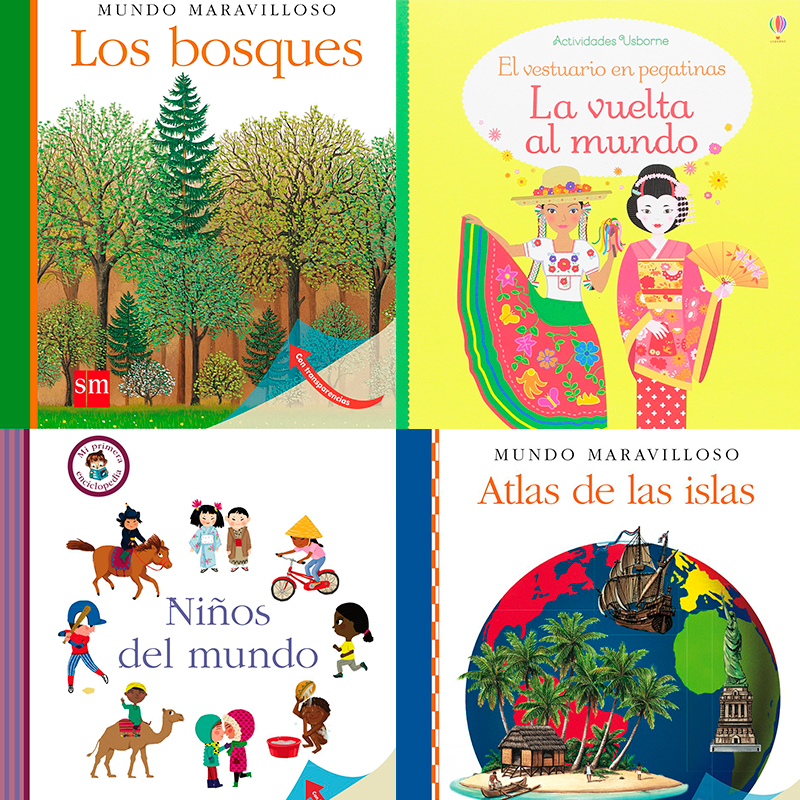 Libros infantiles para descubrir el mundo