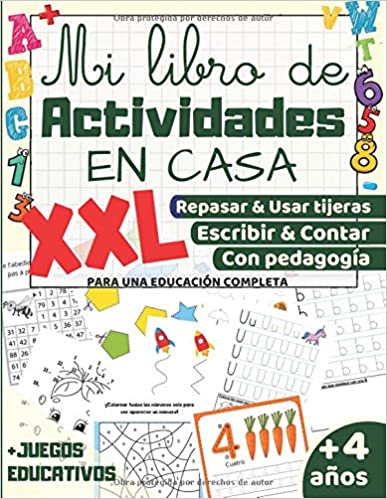 Libros de escritura y juegos