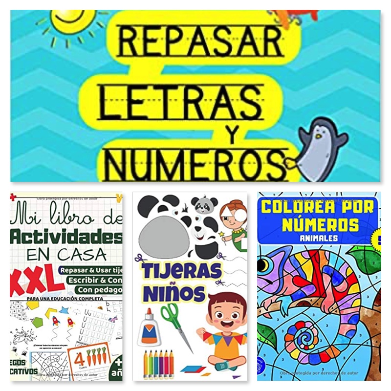 Mi gran libro de juegos y pasatiempos: Cuaderno de actividades Para niños  preescolar a partir de 4 años | Libro de actividades para niños pequeños