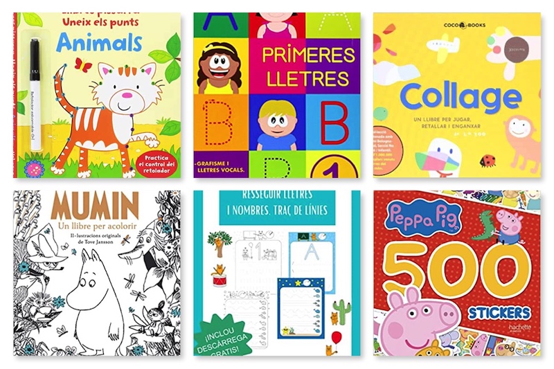 10 Juegos De Libros De Pegatinas Para Niños De 2 A 4 Años, Libros De  Pegatinas Para Niños Pequeños De 1 A 3 Años, Libros De Actividades Para  Niños De 3 A