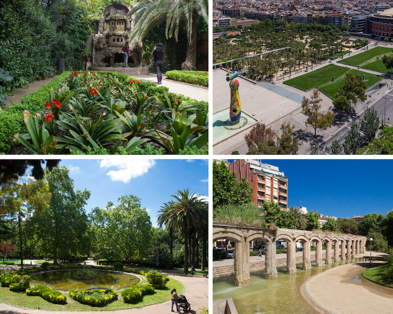 parques infantiles en Barcelona