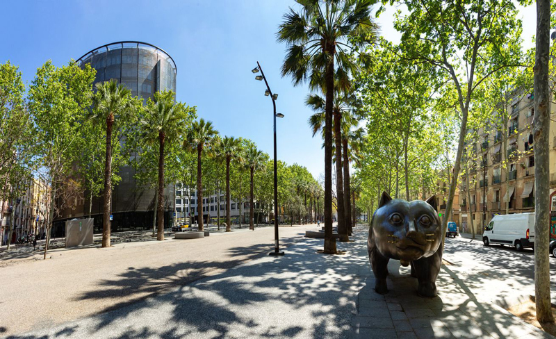 Esculturas curiosas en Barcelona