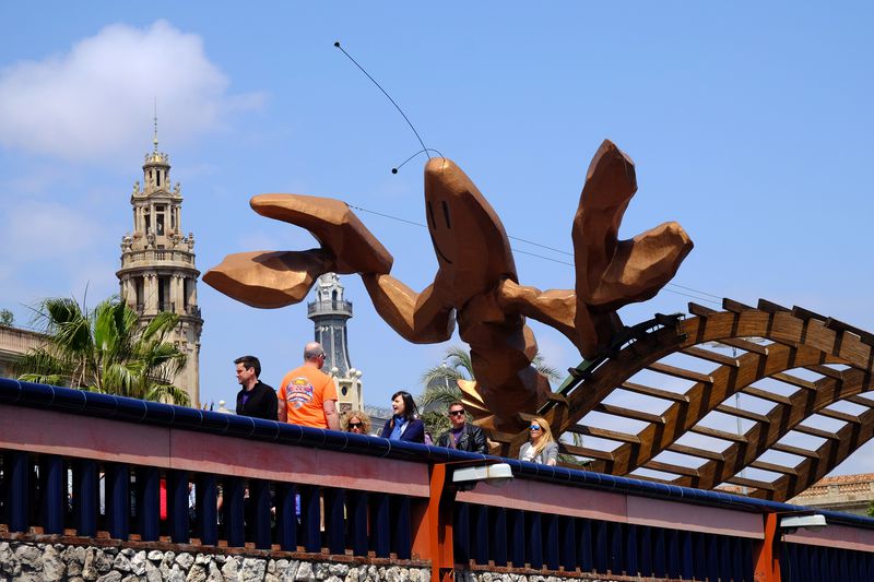 Escultures curioses a Barcelona