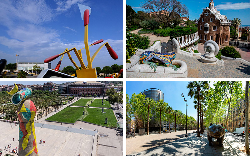 Esculturas curiosas en Barcelona