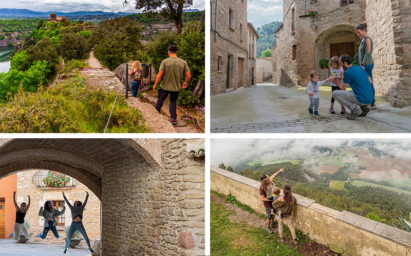 Osona con niños