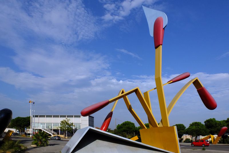 Esculturas curiosas en Barcelona