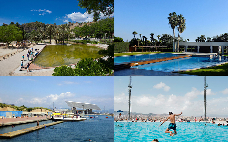 piscinas en Barcelona