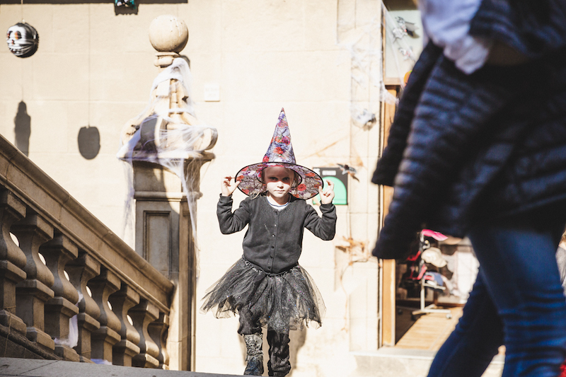 halloween en el poble espanyol